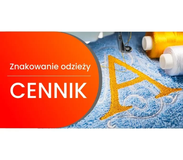 Read more about the article Znakowanie odzieży — CENNIK 2023